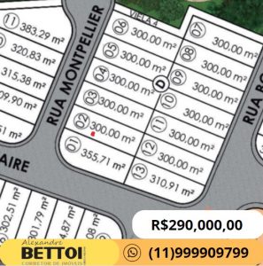 Terrenos em Condomínio com 300m2 : Com o melhor preço